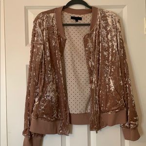 Sanctuary Velour Zip Up